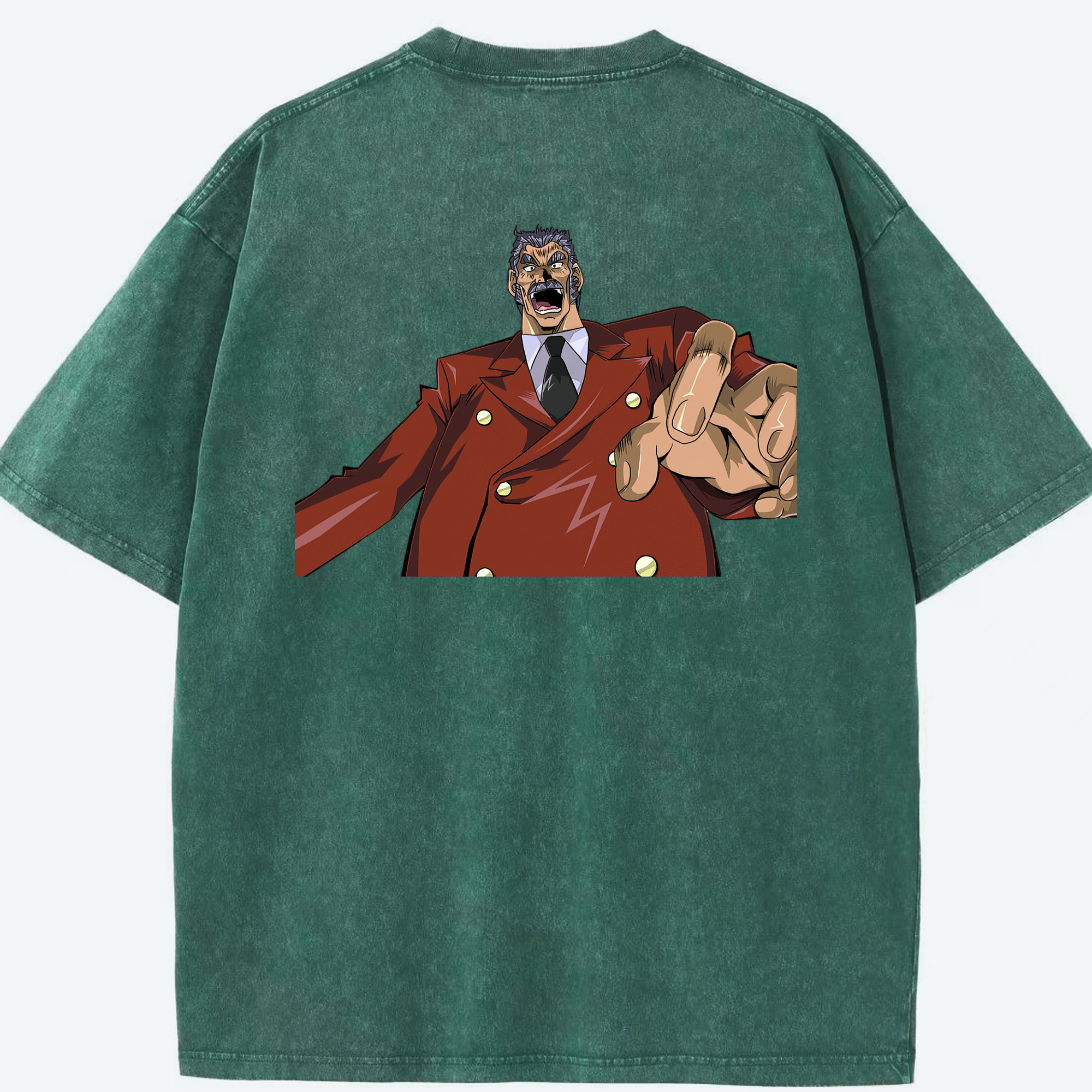 （画像用） 遊☆戯☆王 Yu-Gi-Oh! 綿100% ヴィンテージ風 半袖Tシャツ（背面プリント）